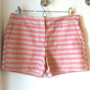 LOFT Striped Shorts